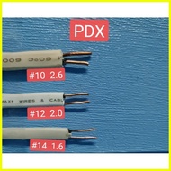 ۞ ☜ ❏ PDX Wire #10/2.6, #12/2.0 and #14/1.6 (1 Meter)