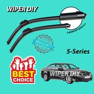 BMW 5 Series E60 E61 2003 Silicone Wiper Blade Windscreen Viper Pengelap Kereta