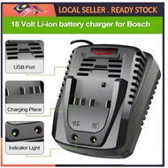 1.6A 3A Battery Charger for Bosch 14.4V 18V Li-ion Battery Fast Power Supply Al1860CV Al1814CV Al182
