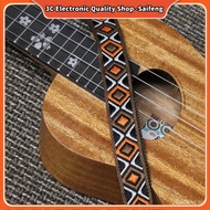 Electric Guitar Strap National Style Belt with Slanting Studs for Acoustic Guitar Bass Ukulele Shoulder Strap
