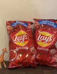 ❤️再返貨！現貨❤️ 開P必備❤️ LAY’S KETCHUP CHIPS 樂事茄汁薯片 加拿大 LAYS