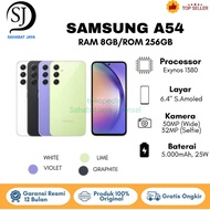 Samsung Galaxy A54 5G 8/256GB /  A54 5G 8/128GB Garansi Resmi - Hitam 