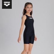 Arena arena arena Children Youth Girls Swimsuit Boxer One-Piece Boxer Sleeveless High Elastic Fit Sw