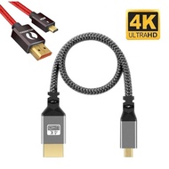 Micro HDMI Braided Short Cable 2.0 4K 30cm 1m 2m 3m 5m Camera PC to Monitor TV