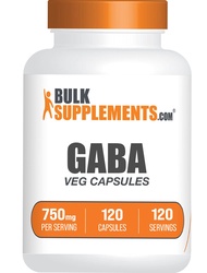 com Gamma Aminobutyric Acid Capsules - GABA Supplement, GABA 750mg Capsules - GABA Capsules, Vegan &