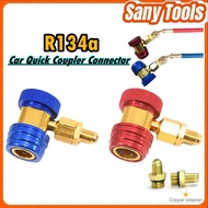 PROFESSIONAL GRADE R134a Car A/C Air Conditioning Quick Coupler Adapter  Manifold  Gauge Connector R