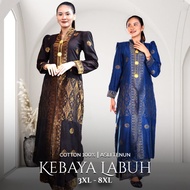 Size 3XL - 8XL | Kebaya Hidaya Labuh | Songket Tenun | 100% Cotton | Kebaya Songket