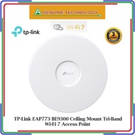 TP-Link EAP773 BE11000 Ceiling Mount Tri-Band Wi-Fi 7 Access Point - 3 Years Local Warranty