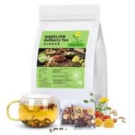 Dandelion Wolfberry Tea Organic, Chinese Traditional Seven Natural Herbs Formula Blend Support Kidne