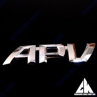 APV Suzuki APV Chrome Logo Emblem