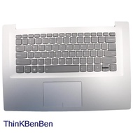 US English Silver Keyboard Upper Case Palmrest Shell Cover For Lenovo Ideapad 320S 15 15IKB 15ISK 15ABR 15AST 5CB0N79620