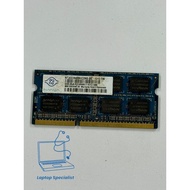 Nanya 2GB 2Rx8 PC3-8500S-7-10-F2 NT2GC64B8HC0NS-BE Laptop RAM