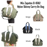 B-6582 Mis Zapatos Nylon Skinny Carry On L Bag