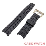 tali jam ﹉()CUSTOM FIT CASIO EDIFICE EF-550 REPLACEMENT BAND.PU RUBBER.FREE TOOLS.