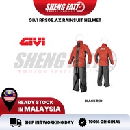 GIVI RRS08.AX Raincoat Baju Hujan Waterproof Baju Hujan Motor Raincoat Wind Defender Ready Stock