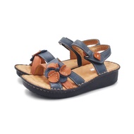 W&M 古著厚底休閒涼鞋 女鞋-藍