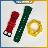 Dw6900 Bnb6900 Bnb Tali Jam Dw6900 Rasta Bnb Dw6900 Strap Lelaki Custom Replacement Band and Bezel