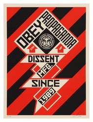 Shepard Fairey Constructivist Banner (Black)