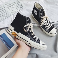 รองเท้าผ้าใบผู้ชาย AAPE WTAPS ทรงสูง ทรงลำลอง ทรงสตรีท ฤดูร้อน รองเท้าผ้าใบแฟชั่น รองเท้าผ้าใบสไตล์ฮ