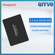 QIYVO Asgard AS Series SATA3 SSD 2.5 inch 256GB 512GB 1T 2T SSD Hard Disk Solid State Disk for Desktop and Laptop MZSXC