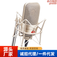 tlm49有線電容麥克風主播錄音會議大震膜人聲話筒恩平麥克風
