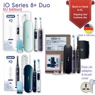 Oral-B iO Series iO8+ Duo Handles Pack Electric Toothbrush Revolutionary Magnetic Technology [EU Edi