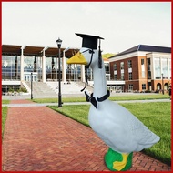Graduation Porch Geese Outfit Graduate Costume for Porch Geese Lawn Figurine Decor Clothes Patio Dec