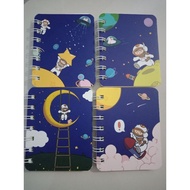 Small Notebook Coil Striped Coil Notebook Dinosaur Baby Space Baby