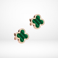 Khuyên tai nữ LAMY Lucky Four Leaves Earrings Rose Gold 3023RG.BL