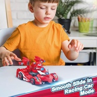 Super Wings Transformer Toys, 17.8 Cm Super Robot Und 5.1 Cm Mini Jett Transforming Suit, 2 In 1 Ren