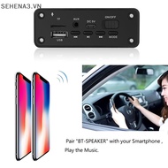 SEHVN Bluetooth 5.0 MP3 Player 2x3W Decoder Board Speaker Car FM Radio Module