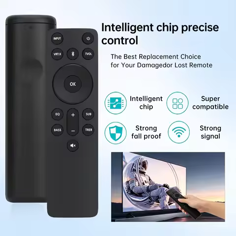 VIZIO Sound Bar Remote Control | Compatible 5.1/2.1 Home Theater Soundbar M/V/P Series, Support Sepa