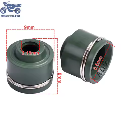3.5mm Motorcycle Intake Exhaust Valve Stem Oil Seal For Honda CB400 CBR400R NC23 CBR400RR NC29 NR750