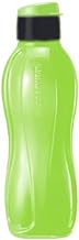 Tupperware Eco Water Bottle 1.0L with Flip Top (Mixed Green + Black FlipTop)