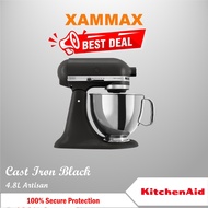 KITCHENAID 5-Quart (4.8L) 300W Artisan Tilt-Head Stand Mixer KSM150 (5KSM150PSB) / 8 Colour C/W Pour