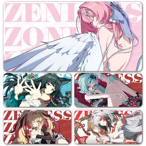 Zenless Zone Zero Mouse Pad ZZZ Yixuan Seed Ellen Hoshimi Sigrid Miyabi Remielle Alice XXL Large Mou