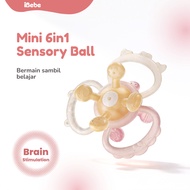 (6in1 teether} Dreamy Baby Manhattan Cuddlehuddle Ball | Baby Teether | 0-12 months| Montessori educ