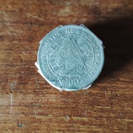 Uang koin wayang 100 rupiah 1978