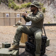 IDOGEAR Tactical Uniform Set G4 Combat Shirt BDU Pants 2-Way Stretch Clothes Breathable Training Tac