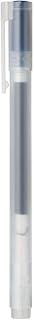 Muji Gel Ink Ballpoint Pen with Cap, 0.7mm, Blue Black