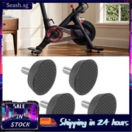 Seashorehouse Aramox Furniture Levelers  4 Pack Screw in Leveling Feet with Non Slip Rubber Pad Stee