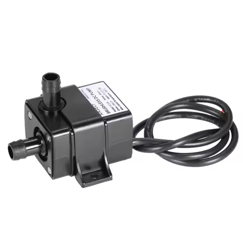 Ultra-quiet Mini DC12V Brushless Water Oil Pump Waterproof Submersible Fountain Aquarium Circulating