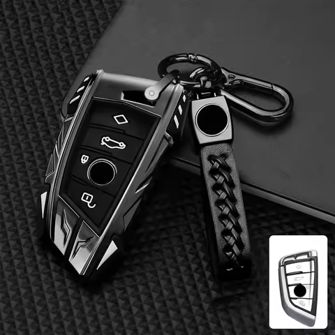 Zinc Alloy Car Key Case Cover For BMW F30 F31 F32 F34 F20 F21 F07 F10 1 3 5 7 Series X1 X3 G01 X4 G0