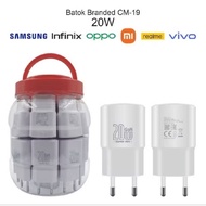 Batok 18watt Charger Head/ Fast Charging and 20watt Cm 19/ 33watt 45watt/
