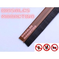 PVC Door Bottom Seal Door Block Brush Door Seal Dust Proof Safe