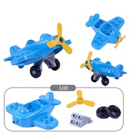 DIY Aircraft Car Building Blocks Bricks Kids Toys Compatible with Lego Duplo