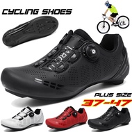 2023 Road Cycling Shoes for Men and Women SPD Cleats Bike Shoes Original on Sale Unisex Cleat Mtb Mountain Bike Shoes Ultralight and Breathable Bicycle Shoes Nylon Sole Training Shimano Riding Shoes COD(37-46)