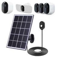 Solar 1 10W Panel For Arlo Ultra For Pro 5S/4/3 Camera Outdoor Ip65 Waterproof Charging 5V 4B