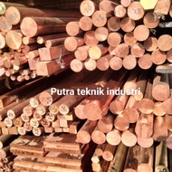 Grounding rod as copper round rod diameter 31mm X 500mm