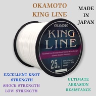 TALI TANGSI 1/4 OKAMOTO KING LINE SIZE 12LB 15LB 20LB 25LB 30LB 35LB 40LB 50LB MONO FISHING LINE